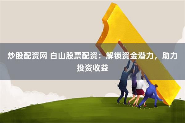 炒股配资网 白山股票配资：解锁资金潜力，助力投资收益
